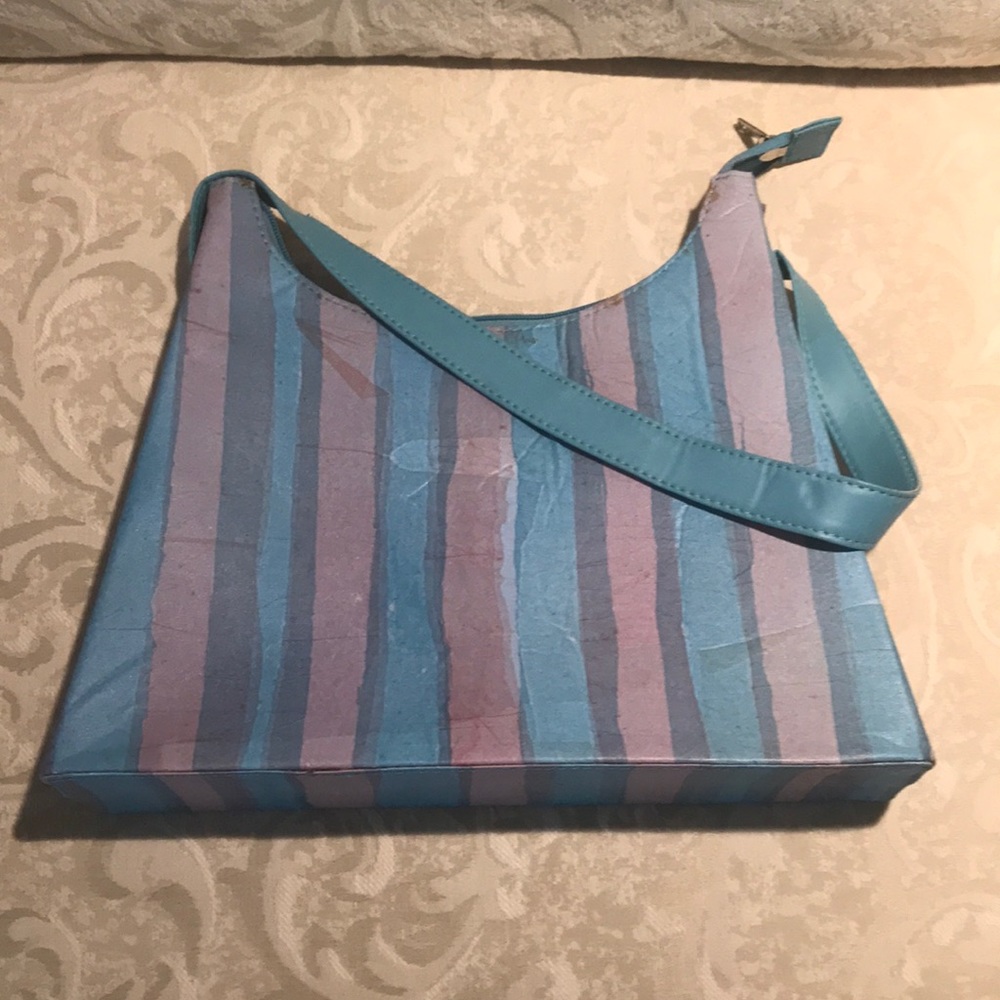 Recycled materials purse
